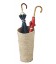 Umbrella stand Raymonde - rattan white brushed