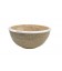 Bowl Loris - Pyrex glass and rattan honey