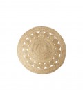 Storage basket in natural hemp (large)