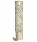 Magwe lampe colonne L - 110cm - blanc cérusé