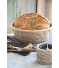 Bread basket Yvette - white brushed