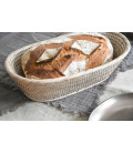 Corbeille à pain Adrien - blanc cérusé