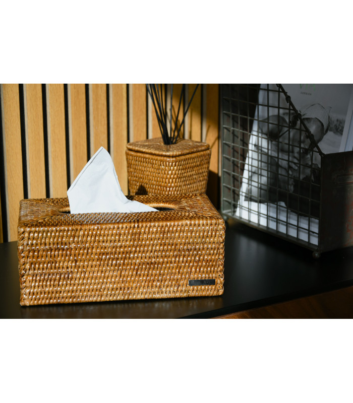 LIUJUAN Boîte À Mouchoirs Rectangulaire Rétro Kreative Conteneursign Eisen Hause Auto Serviette Papier Conteneur En Métal Papier À La Main Lagerung Automne Décor À La Maison-Union Jack Bleu