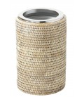 Door-bottle cooler May - rattan white brushed