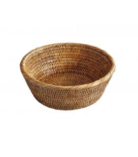 Bread basket round small model - honey