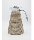 Carafe insulated Cozy - rattan white brushed